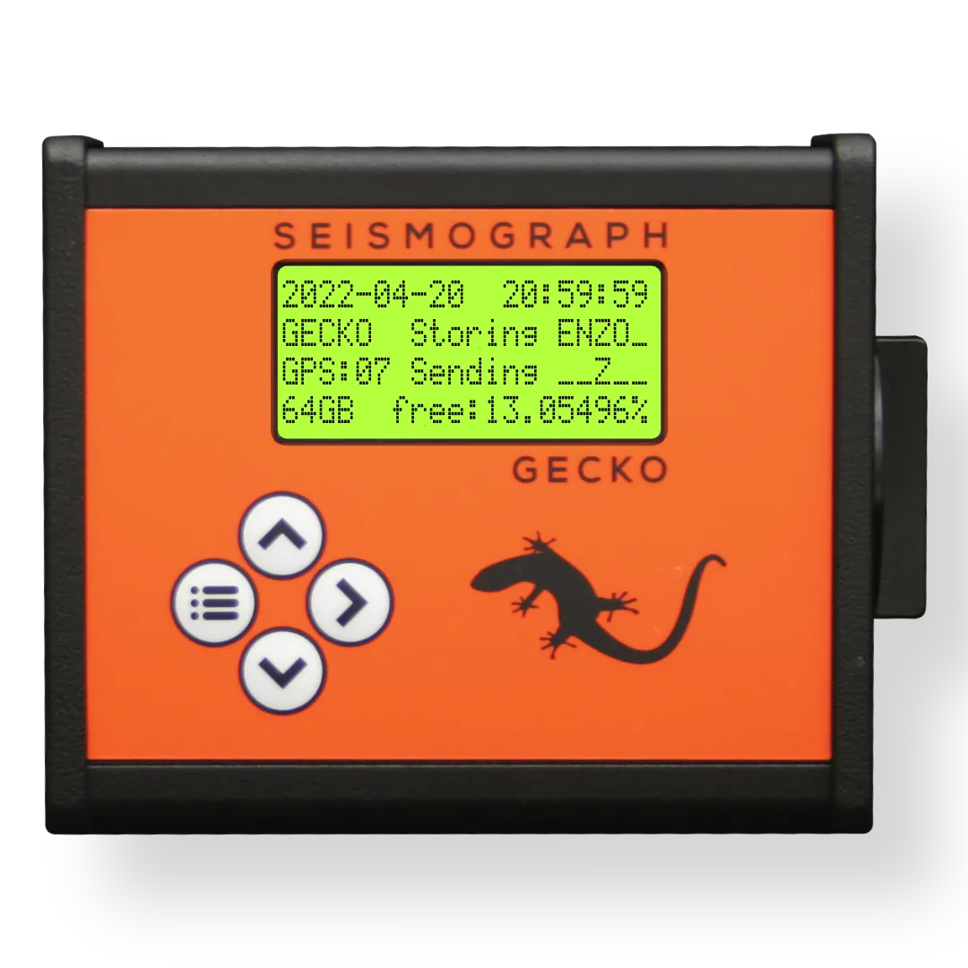Gecko Compact Seismograph