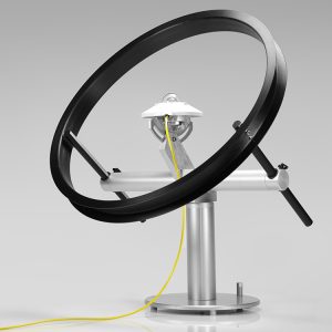 Kipp and zonen pyranometer and shadow ring for accurately measuring diffuse radiation.