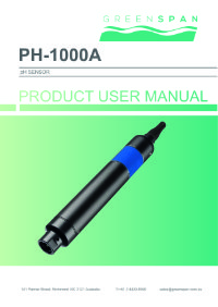 pH sensor user manual