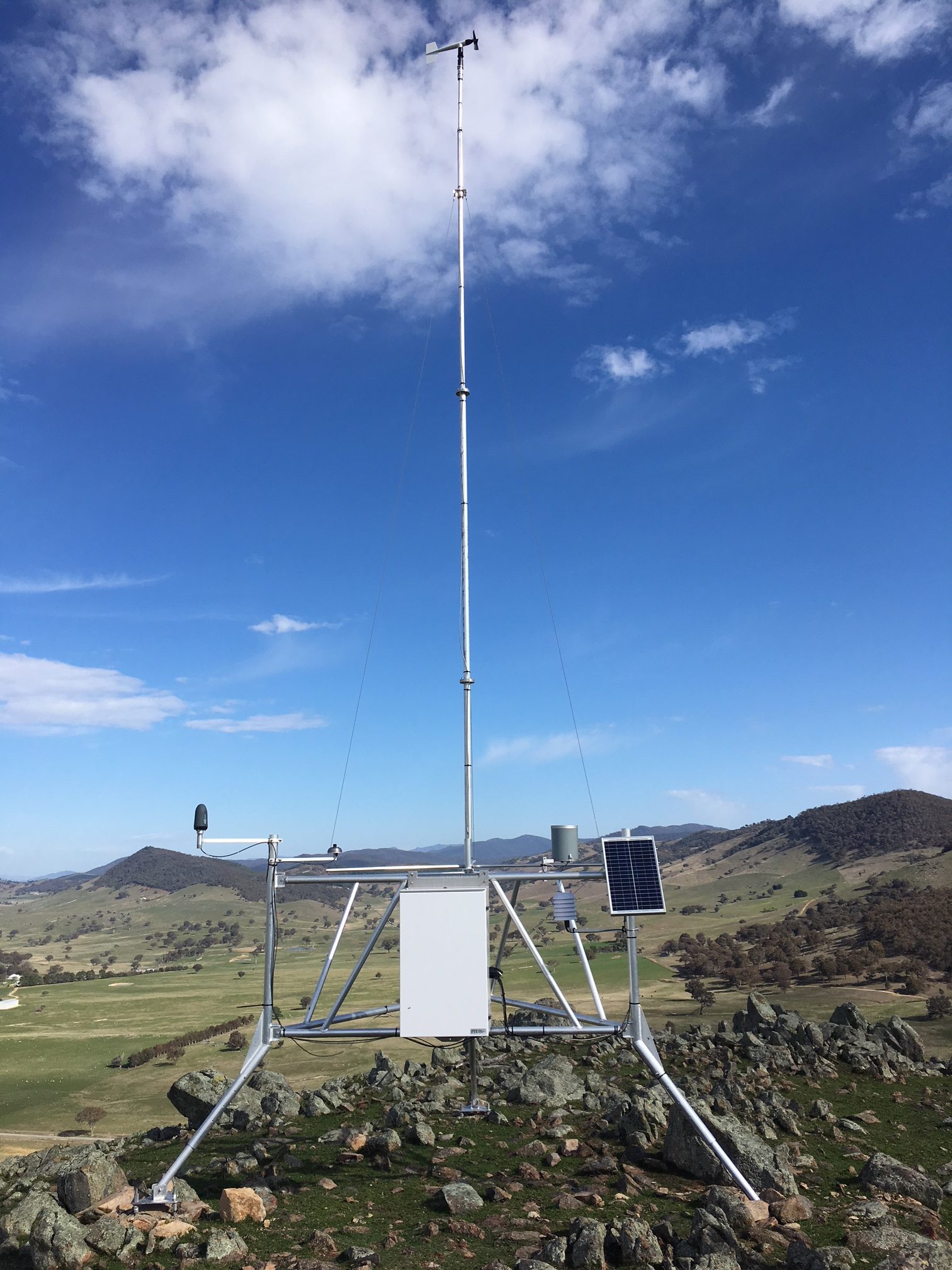 Fixed site RAWS (Remote Automated Weather Station)